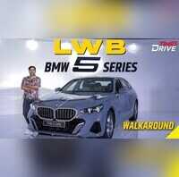 BMW 5 Series LWB Walkaround in Hindi  First Look  Automobile Industry  Times Drive