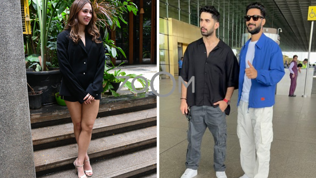 Pashmina Roshan Papped In The City Raghav Juyal - Lakshya Lalwani Spotted At Airport  ZoomIn