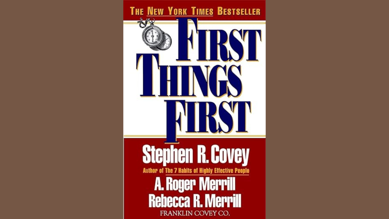 strongFirst Things First by Stephen Coveystrong