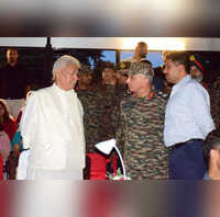 Indian Army Punit Balan Group Present Kashmirs Rich History in Spectacular Laser Light  Sound Show