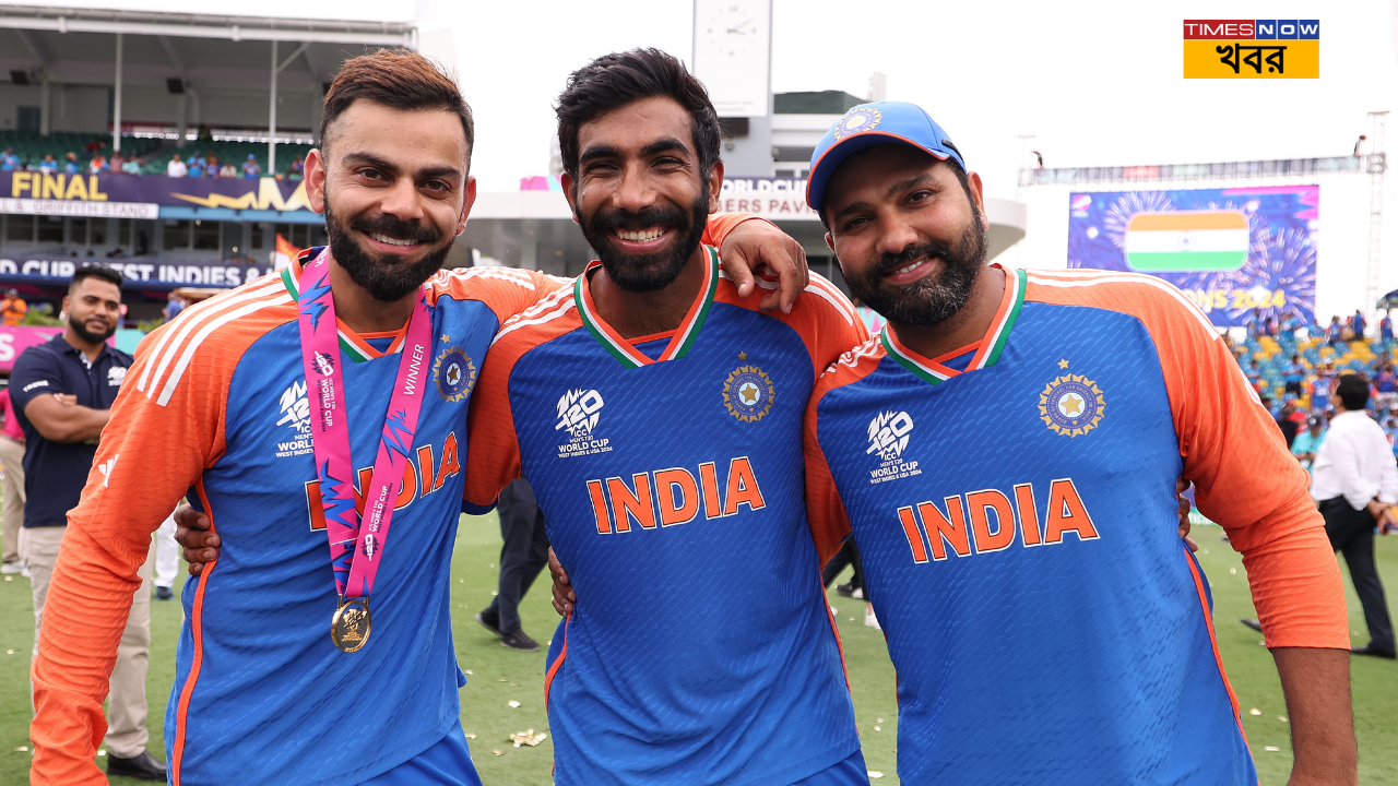 T20 WC 2024 Champions India ভারতের বিশ্বকাপ জয়ের পিছনে কারা গুরুত্বপূর্ণ ভূমিকা পালন করলেন দেখে নিন সেলিব্রেশনের স্মরণীয় মুহূর্ত