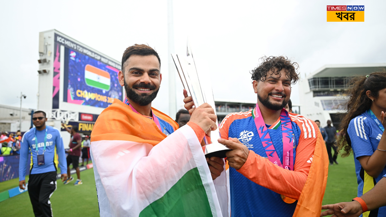 T20 WC 2024 Champions India ভারতের বিশ্বকাপ জয়ের পিছনে কারা গুরুত্বপূর্ণ ভূমিকা পালন করলেন দেখে নিন সেলিব্রেশনের স্মরণীয় মুহূর্ত