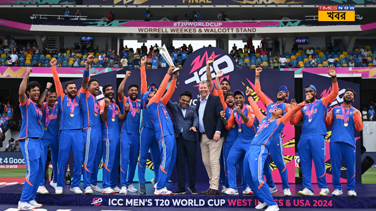 T20 WC 2024 Champions India ভারতের বিশ্বকাপ জয়ের পিছনে কারা গুরুত্বপূর্ণ ভূমিকা পালন করলেন দেখে নিন সেলিব্রেশনের স্মরণীয় মুহূর্ত