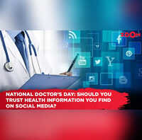 National Doctors Day Should you trust health information you find on social media