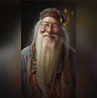 Reimagining 8 Harry Potter Characters as a Hippie Commune With AI