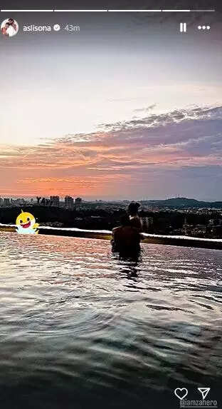 A glimpse from video shared by Sonakshi