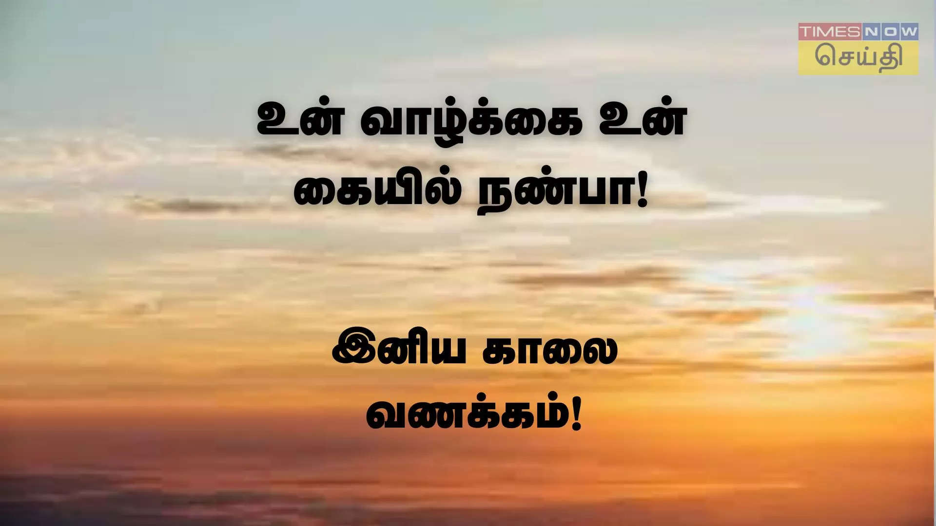 நண்பனுக்கு இனிய காலை வணக்கம்