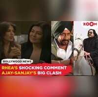 Rhea claims to be a bigger gold digger than Sushmita  Ajay and Sanjays fight in Son of Sardaar 2