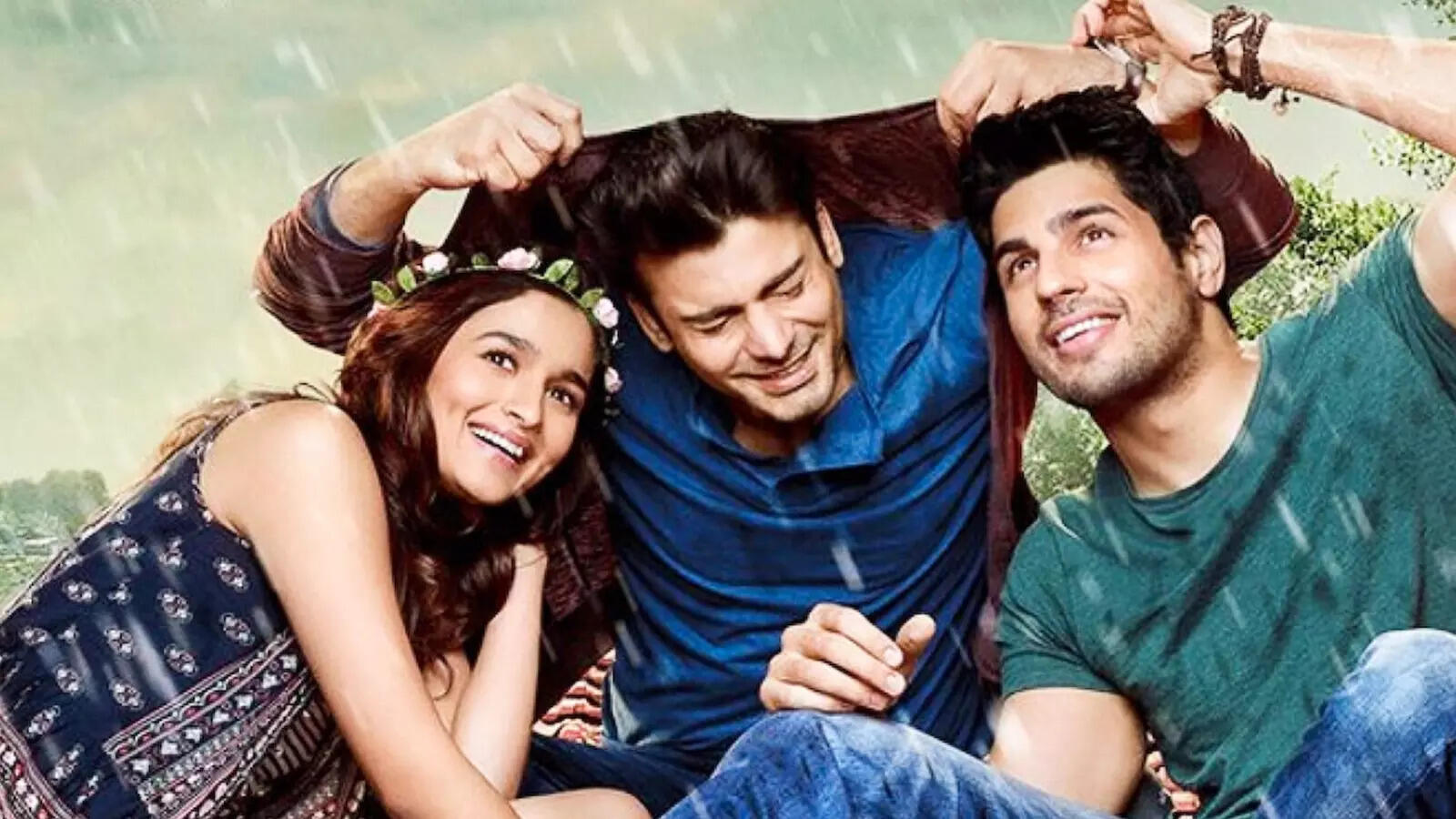 Fawad Khan with Alia Bhatt and Sidharth Malhotra in Kapoor And Sons