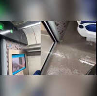 First Train with Shower Roof Leakage on Delhi-Varanasi Vande Bharat Train Sparks Backlash  Video