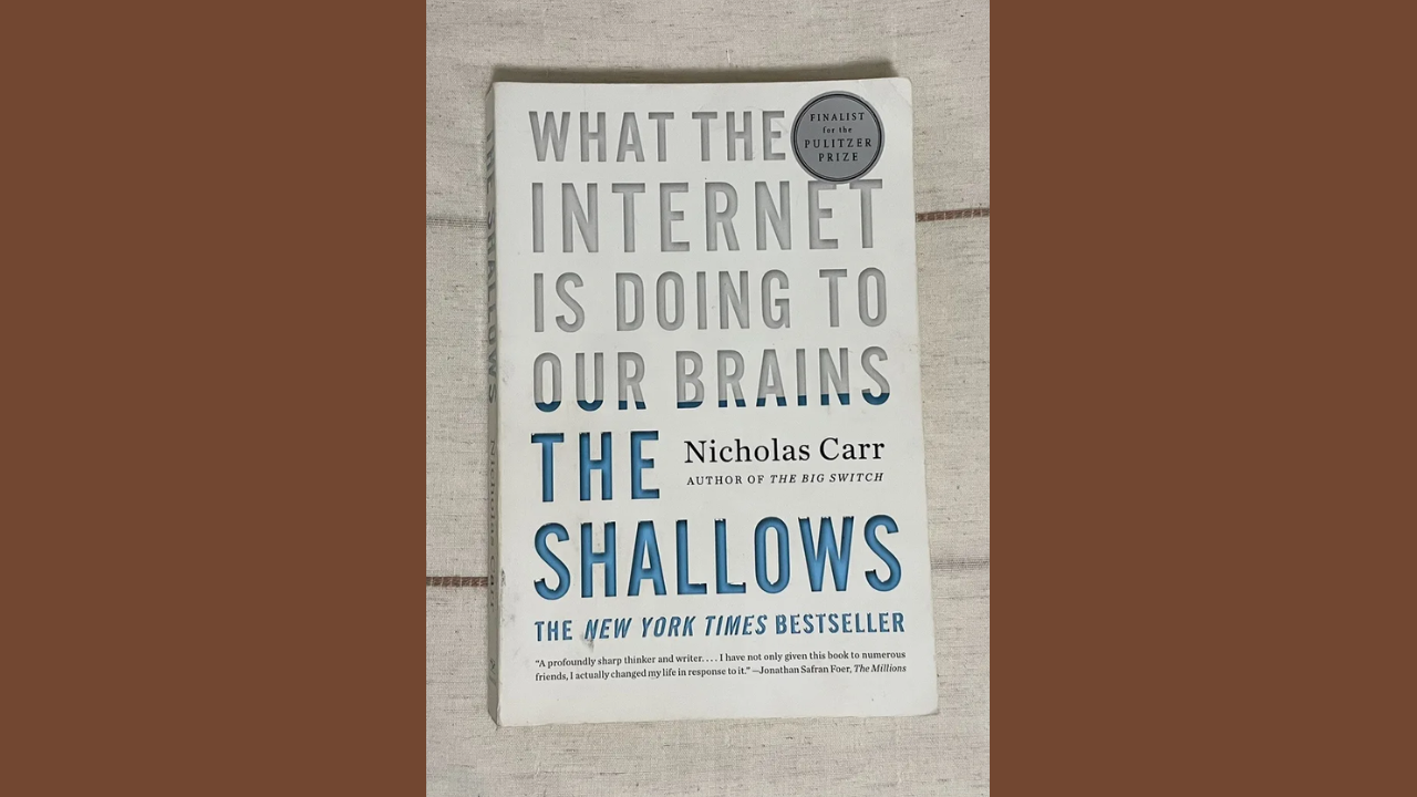 strongThe Shallows What the Internet Is Doing to Our Brains by Nicholas Carrstrong