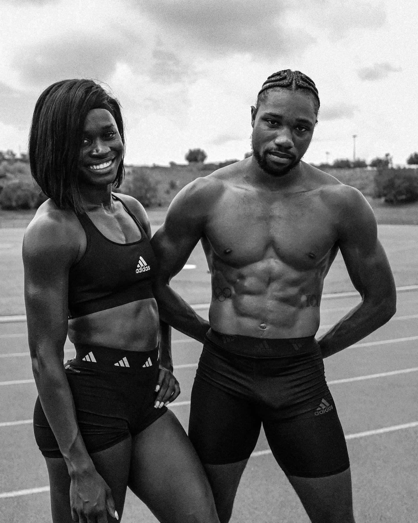 Noah Lyles And Junelle Bronfield