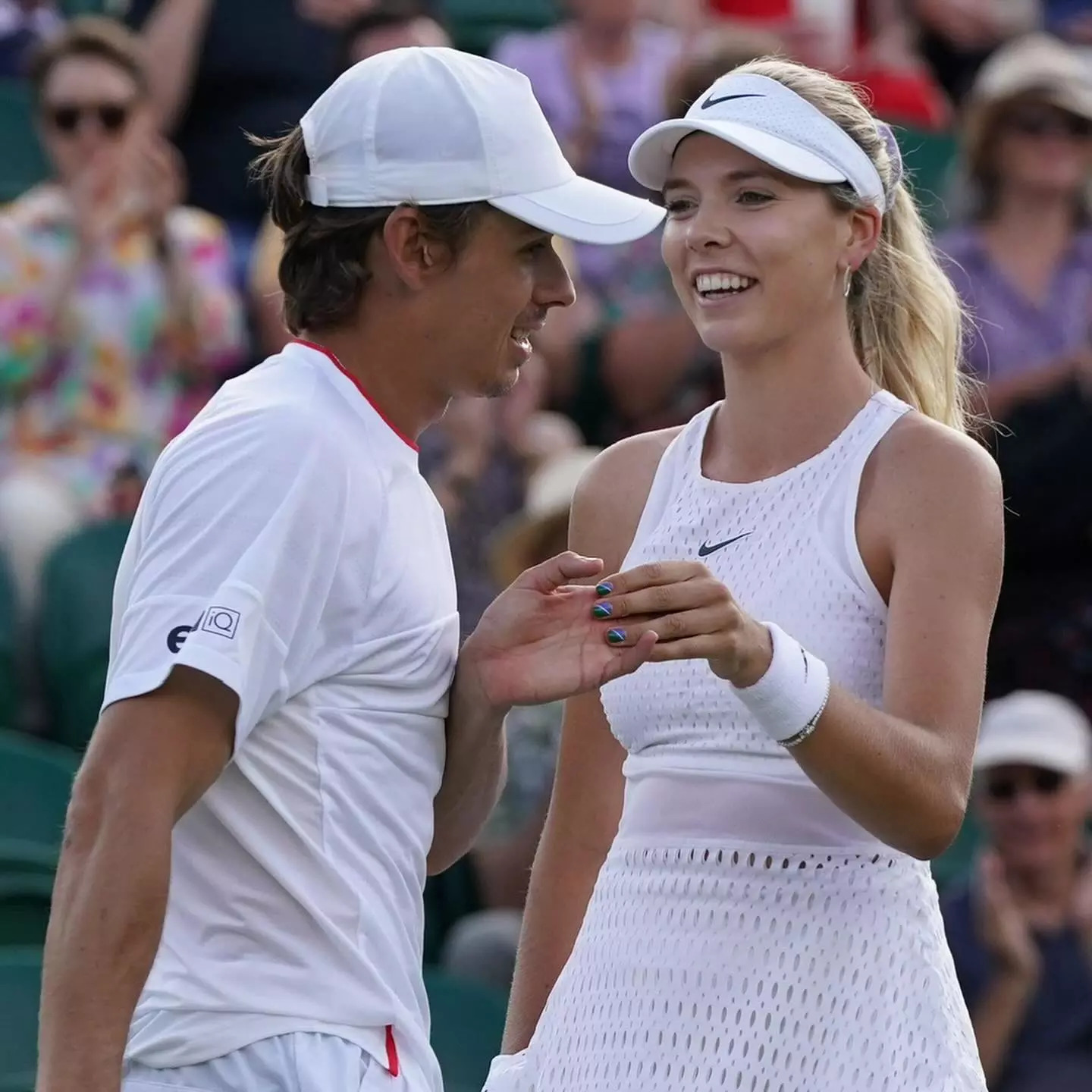 Katie Boulter And Alex De Minaur 