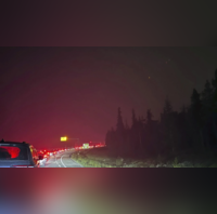 Jasper Alberta Wildfire Maligne Lodge In Flames Videos Show