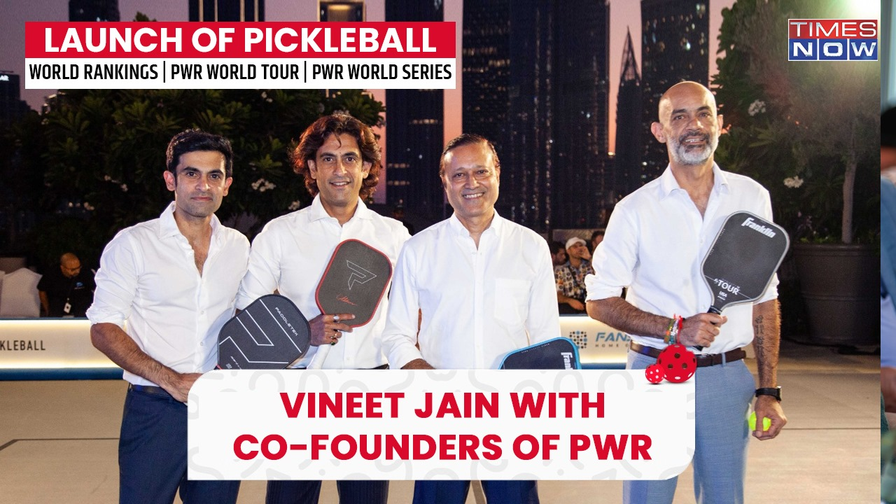 Vineet Jain With Co-Founders Of PWR