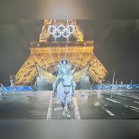 Metal Horse At Paris Olympics Opening Ceremony Criticized As Ominous By Netizens