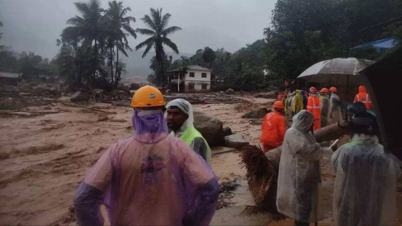 Rescue operations underway in Wayanad Credit XINCKerala