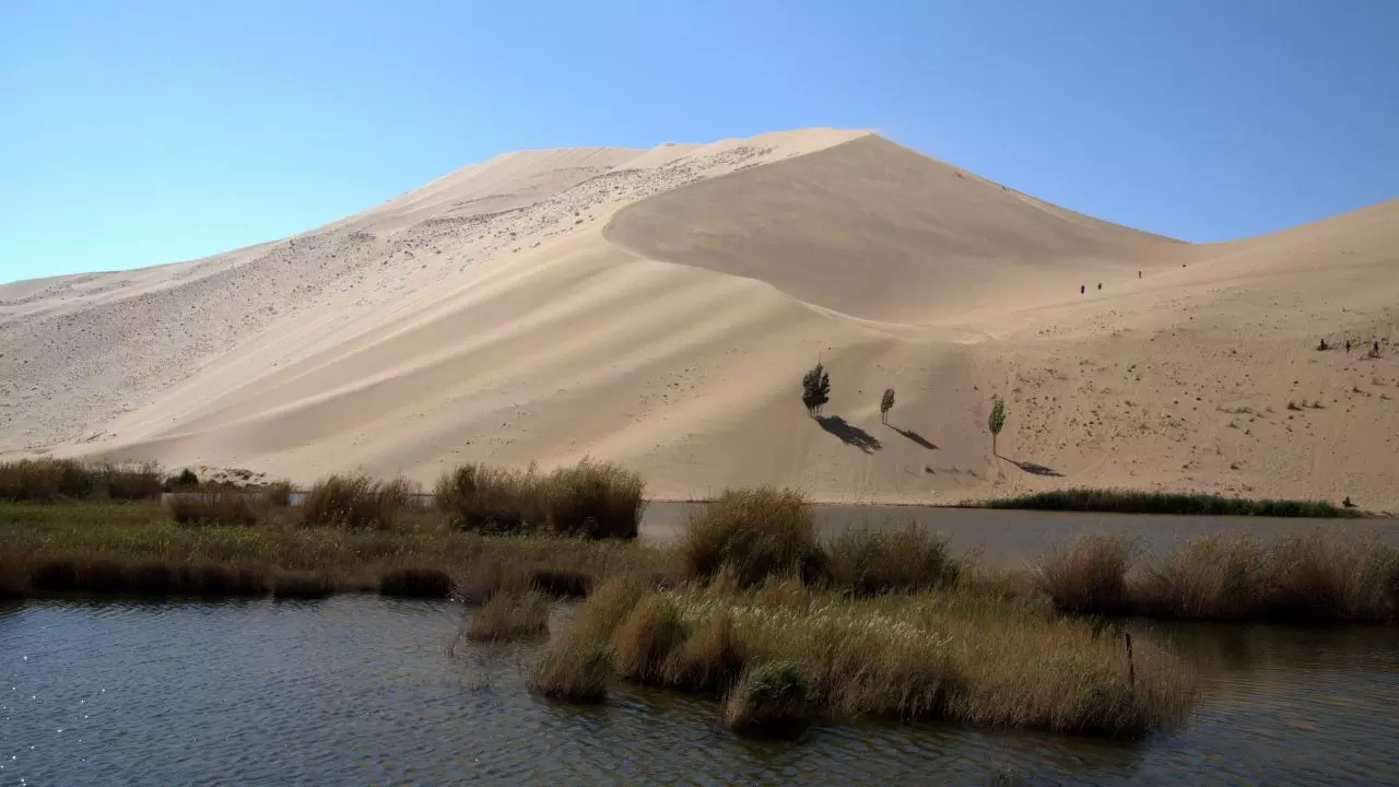 Badain Jaran Desert - Towers of Sand and Lakes China