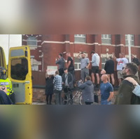 Southport Stabbings Riot Police Deployed As Mob Attacks Officers Outside Mosque