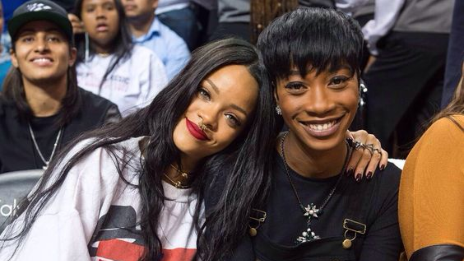 Rihanna and Melissa Forde 