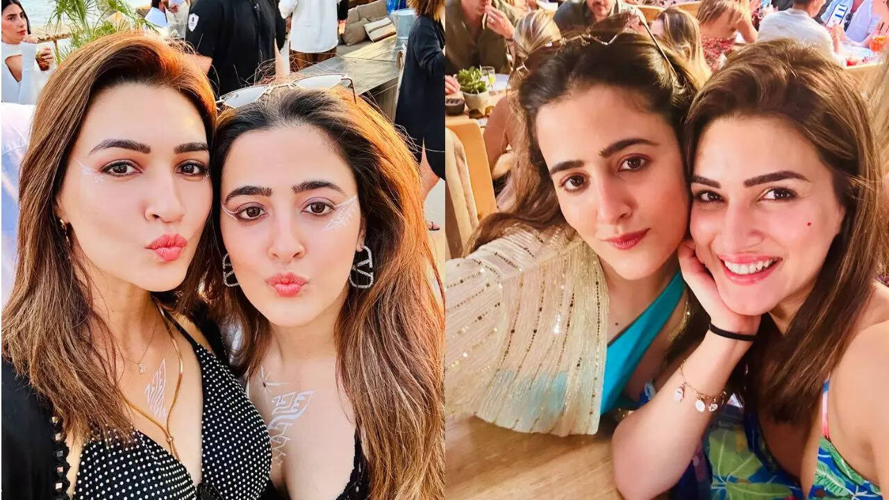 Kriti and Nupur Sanon