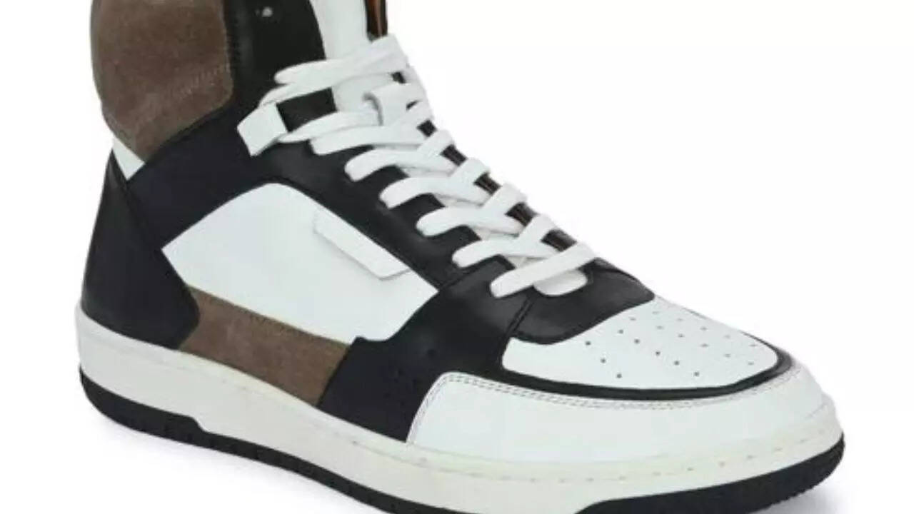 White Retro Kicks by Overdrive Shoes