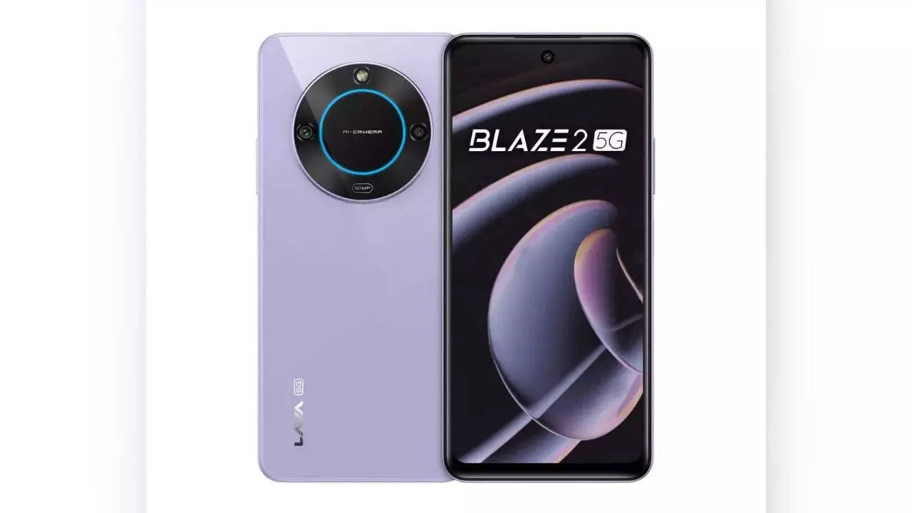 लावा ब्लेझ 2 5 जी Lava Blaze 2 5G 