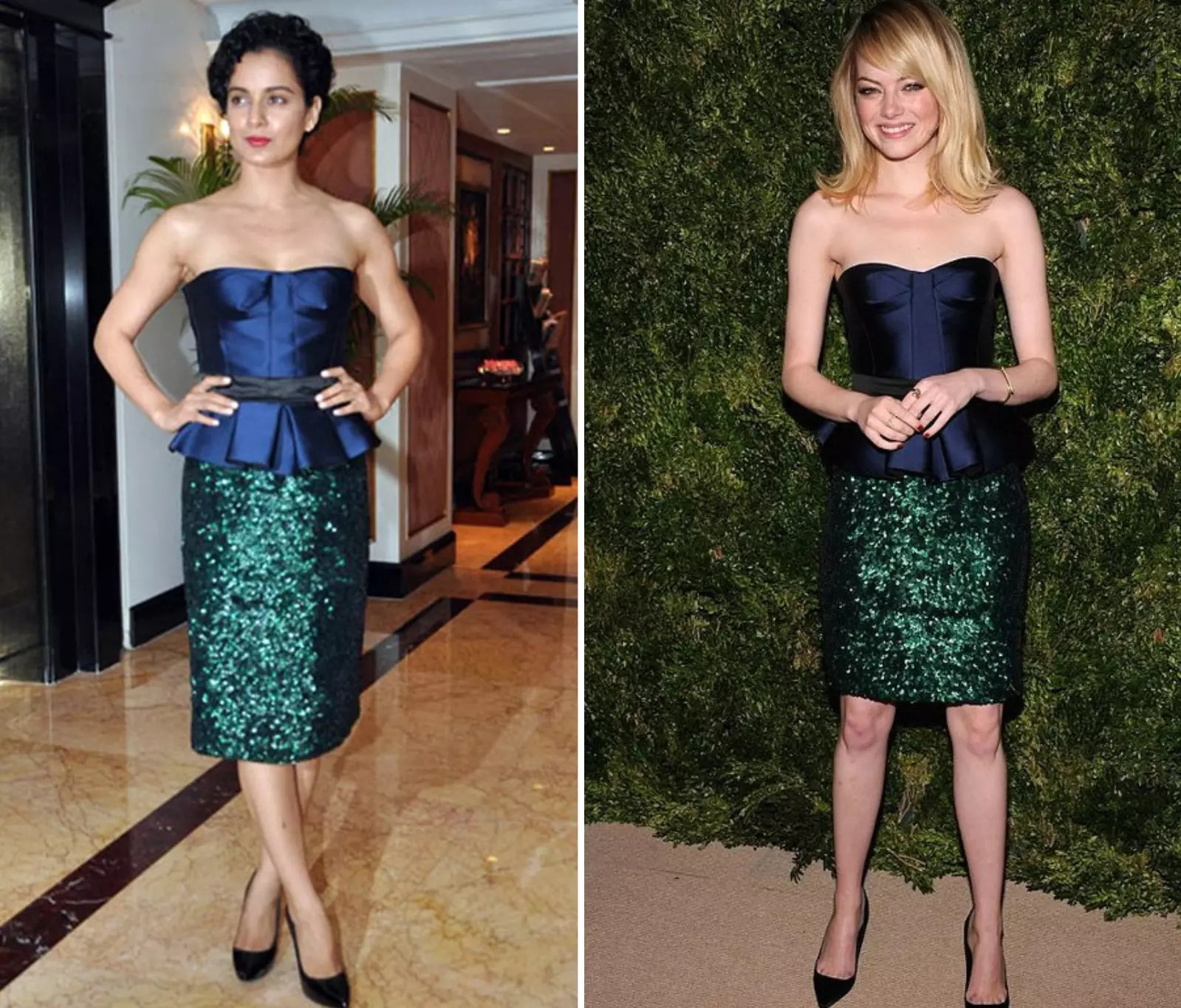 Kangana Ranaut And Emma Stone