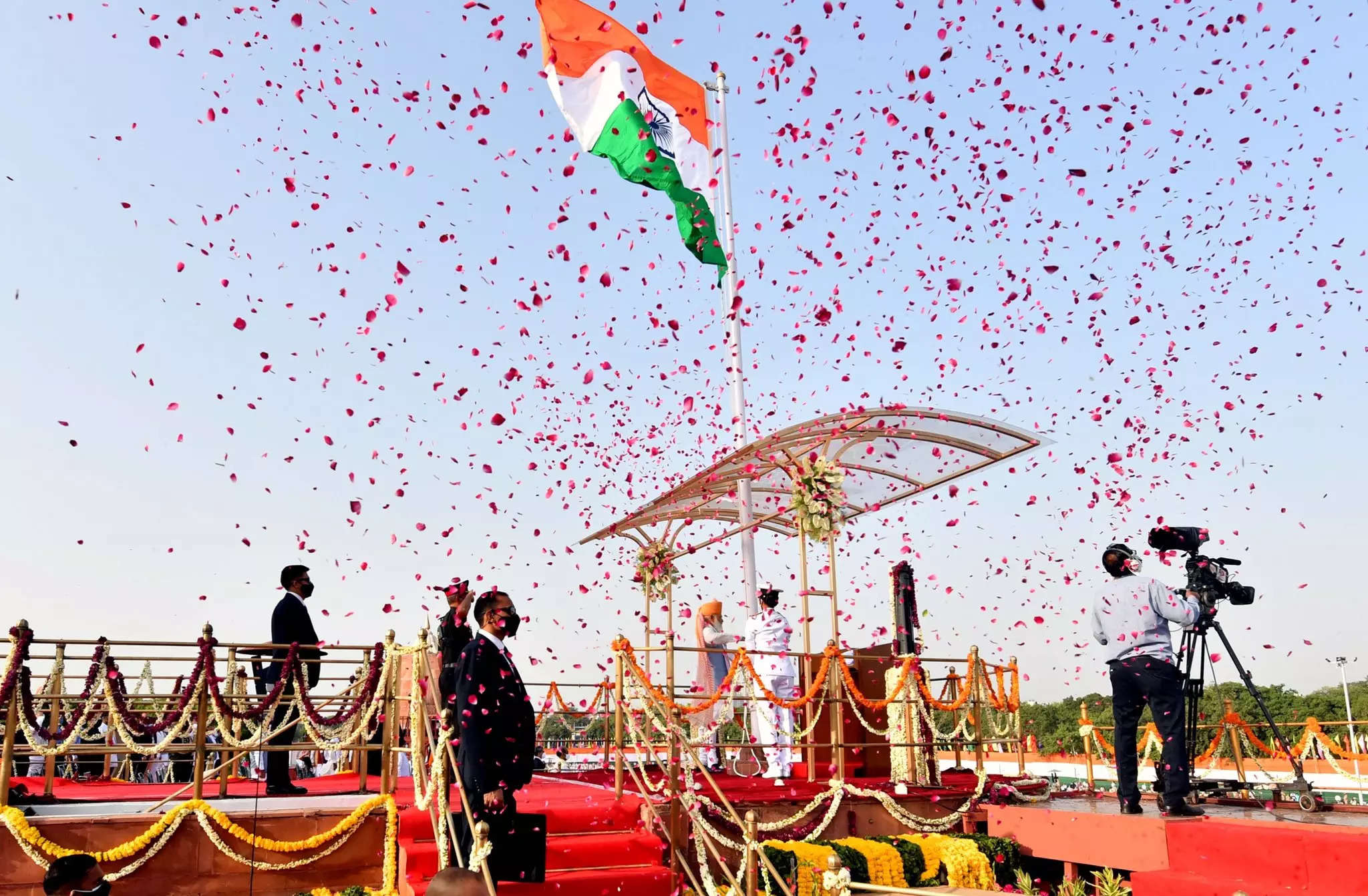 The Red Fort has been the venue for all Independence Day celebrations since 1947