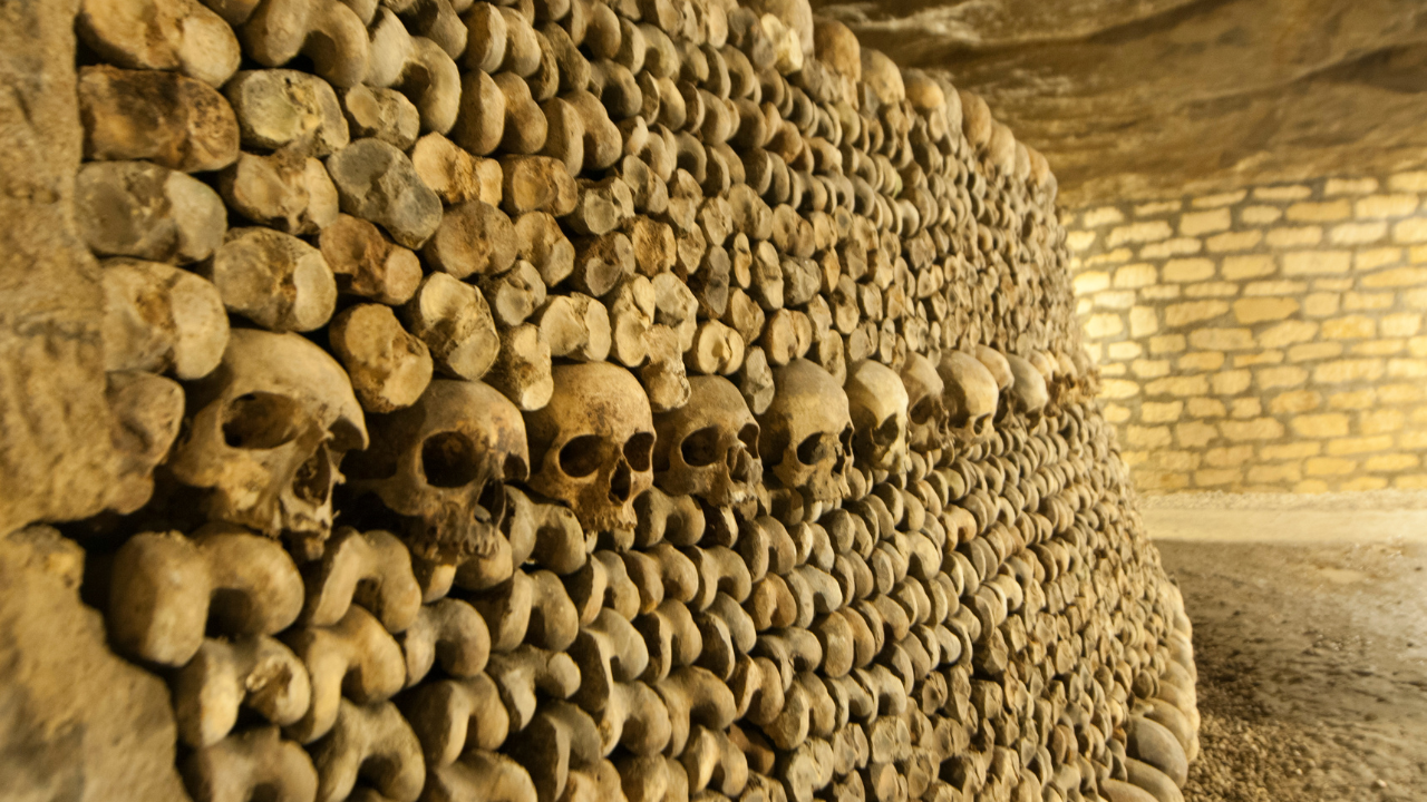 Catacombs of Paris France