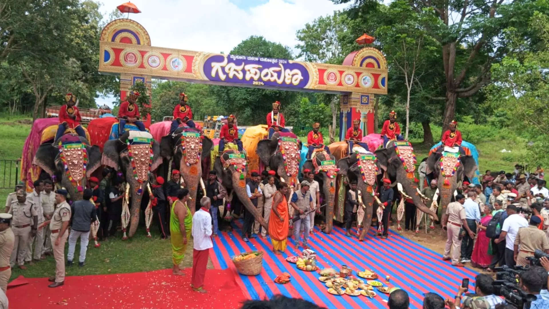 ಆನೆಗಳ ವಿವರ ಹೀಗಿದೆ