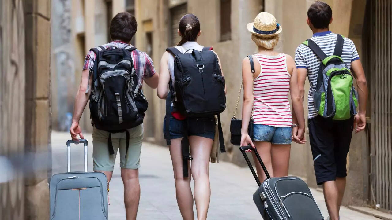 77% of Generation Z people got inspiration from friends and family on social media for travel in 2023 Credit Canva