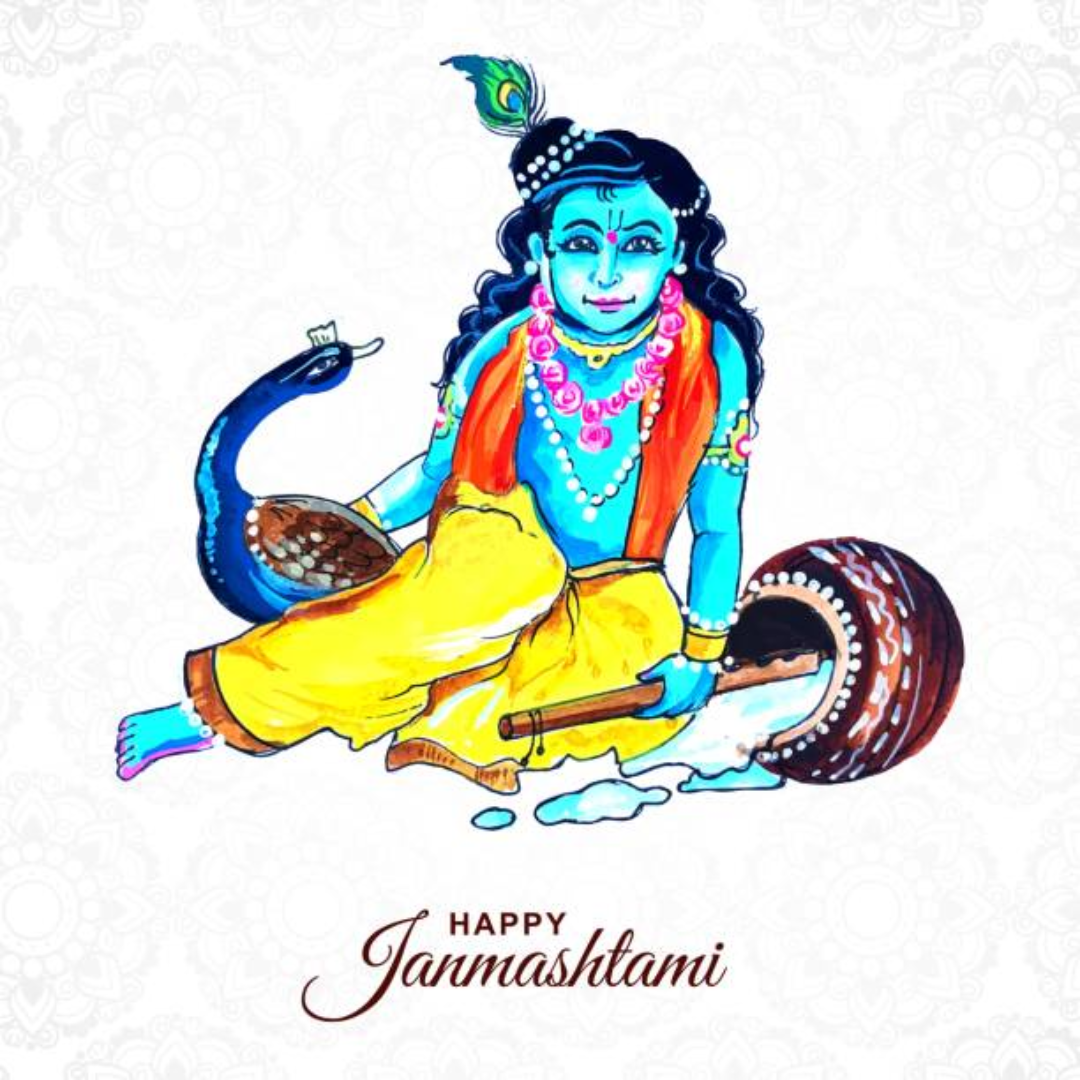 Janmashtami 2024 Drawing 7 Creative Lord Krishna Photo, Drawing Ideas