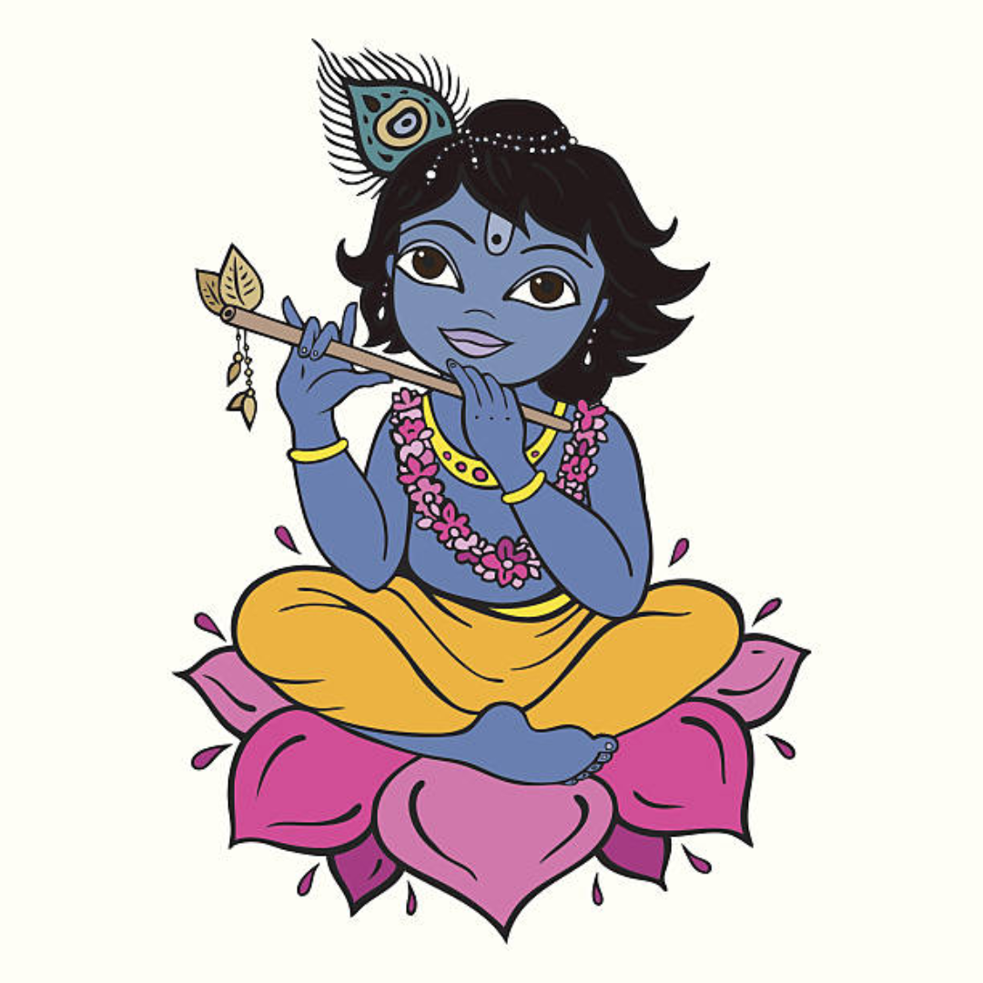 Janmashtami Drawing