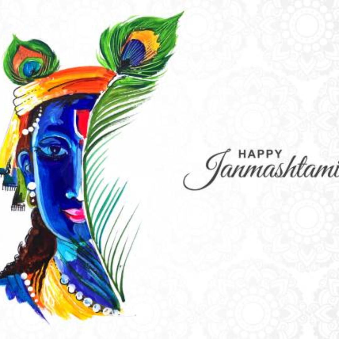 Janmashtami 2024 Drawing Idea