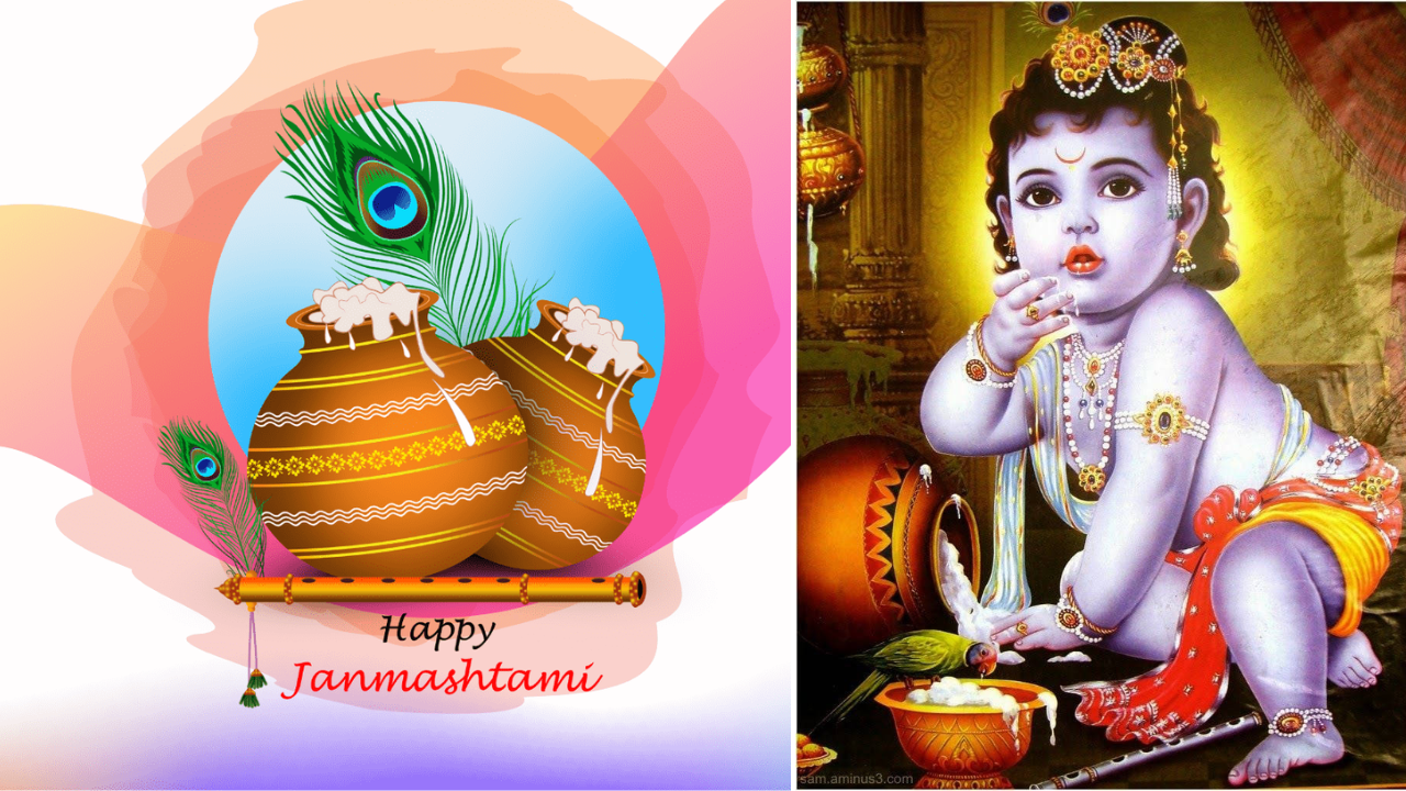 Happy Krishna Janmashtami 2024 WhatsApp Status, Wishes, SMS, Greetings