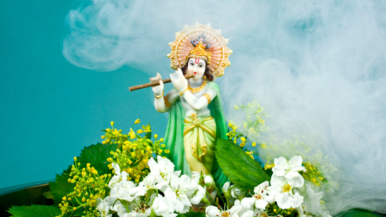 Lord Krishna The Flute Player