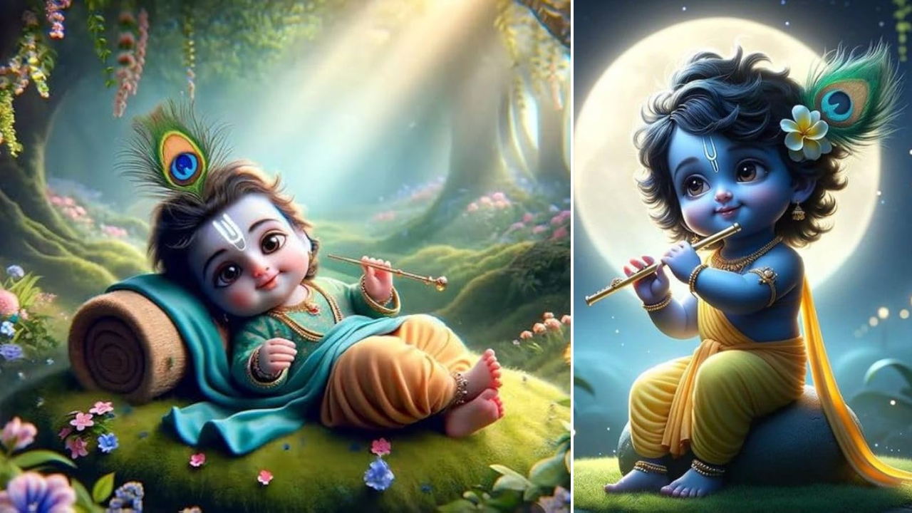 Krishna Baby Images