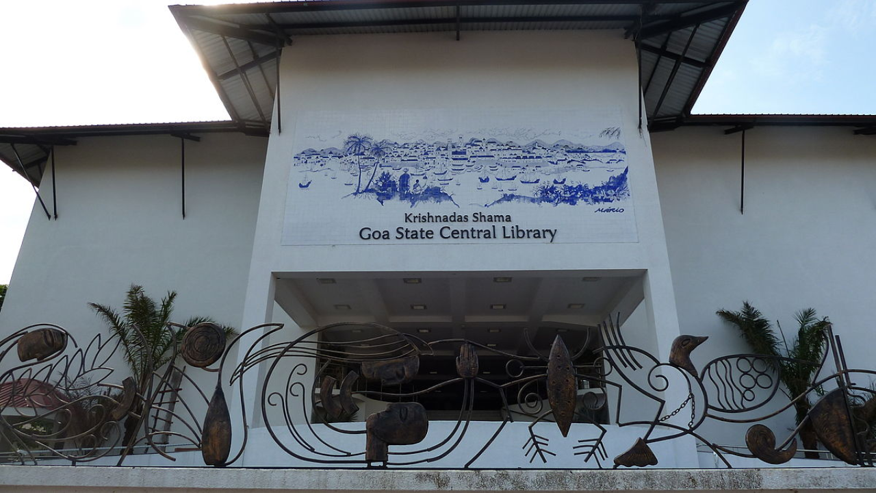 Krishnadas Shama Central Library Goa