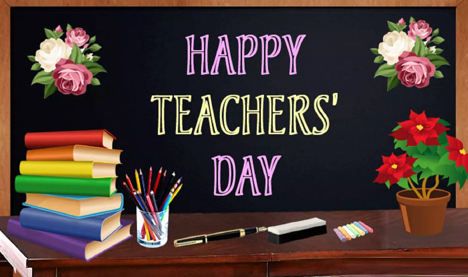 Happy Teacher's Day 2024 Wishes, Images with Quotes, Wallpaper, HD Pics, Photos, GID to Send to Your Teachers