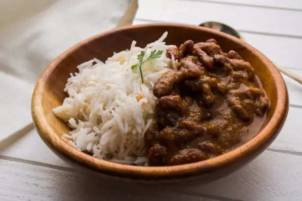 वालाचा भात Rajma chawal