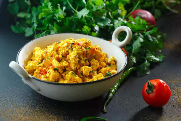 पनीर भुर्जी Paneer Bhurji 