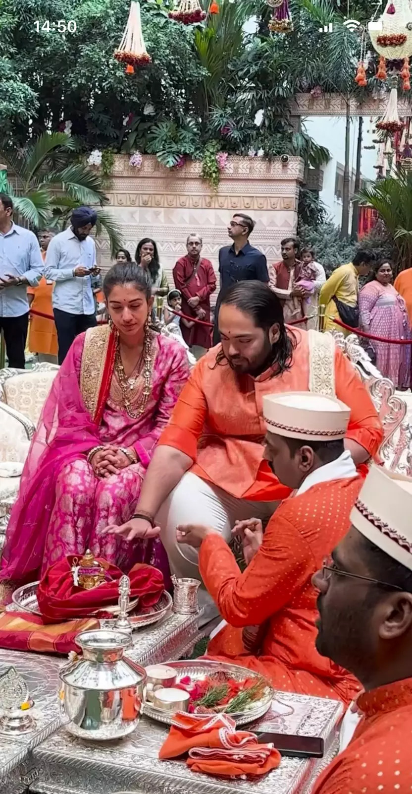 Anant Ambani And Radhika Merchant