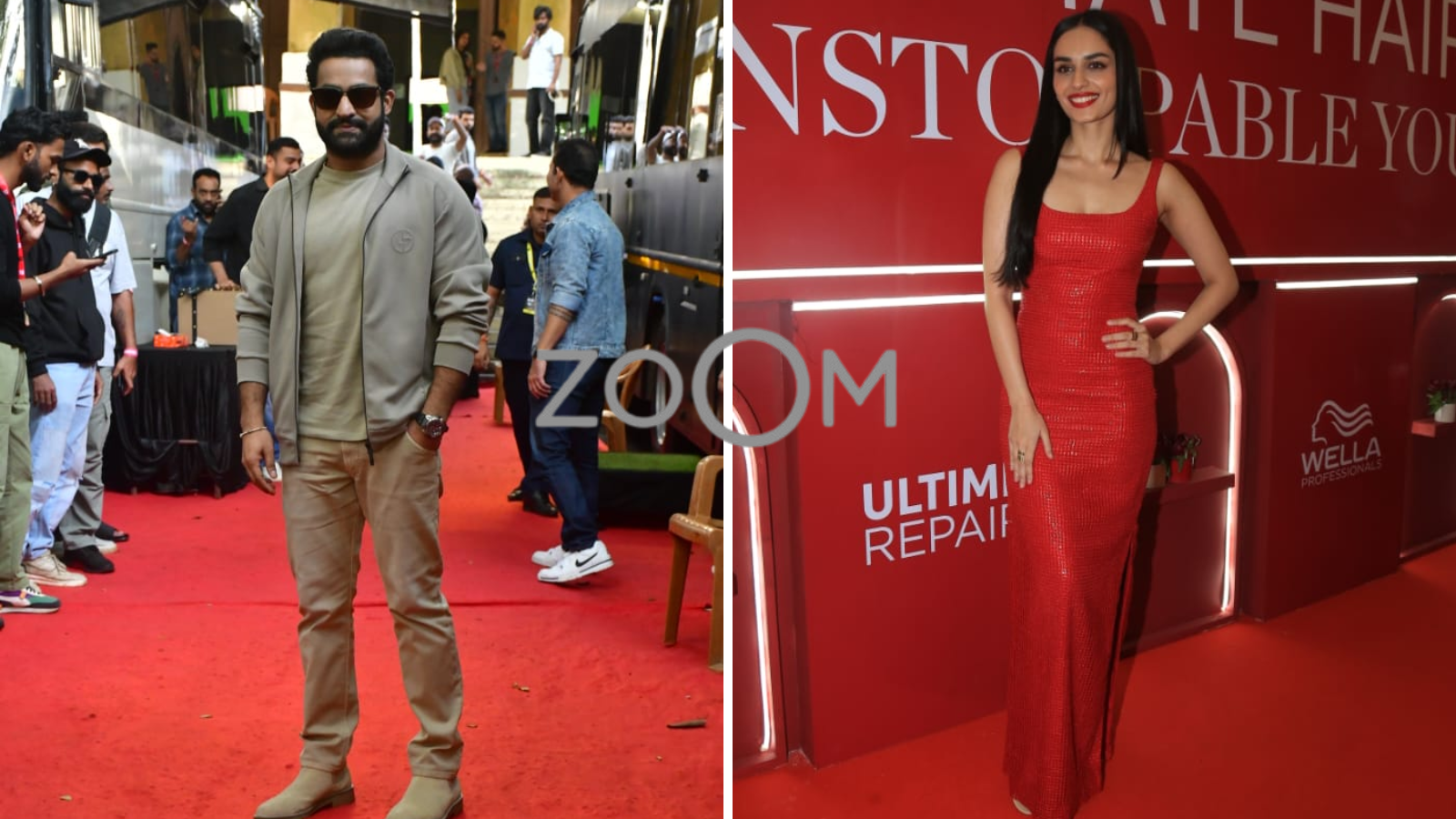 Jr NTR For Devara Promotions Manushi Chhillar For A Launch Event  ZoomIn