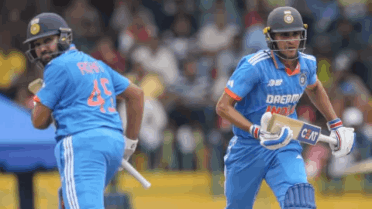 Rohit Sharma-Shubman Gill Give India Cracking Start 