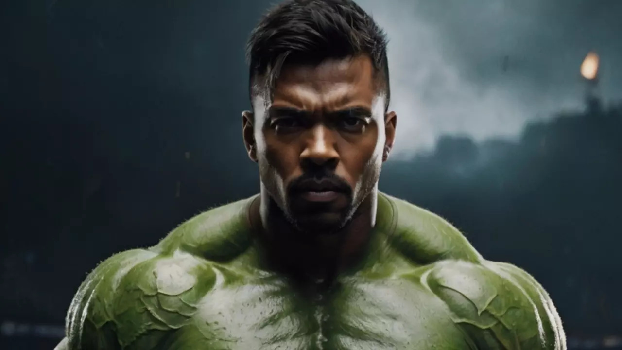 Hardik Pandya As The Hulk