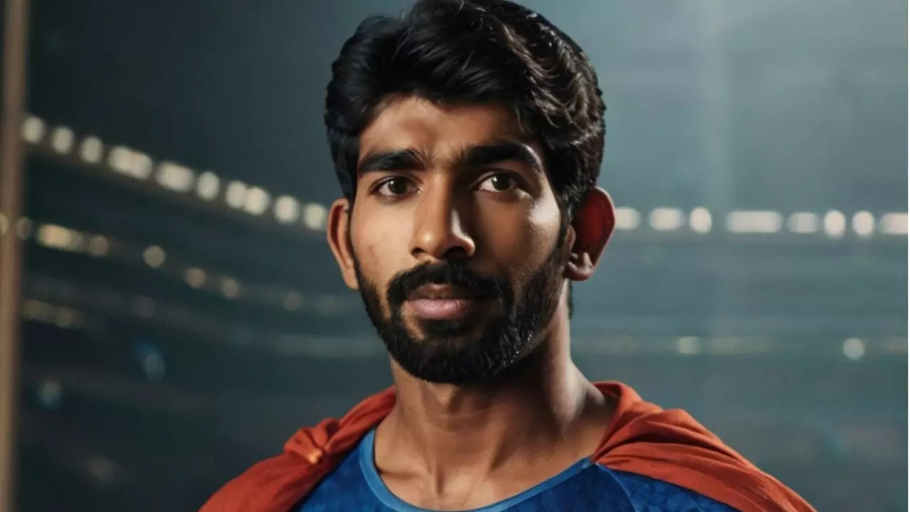 Jasprit Bumrah As Superman