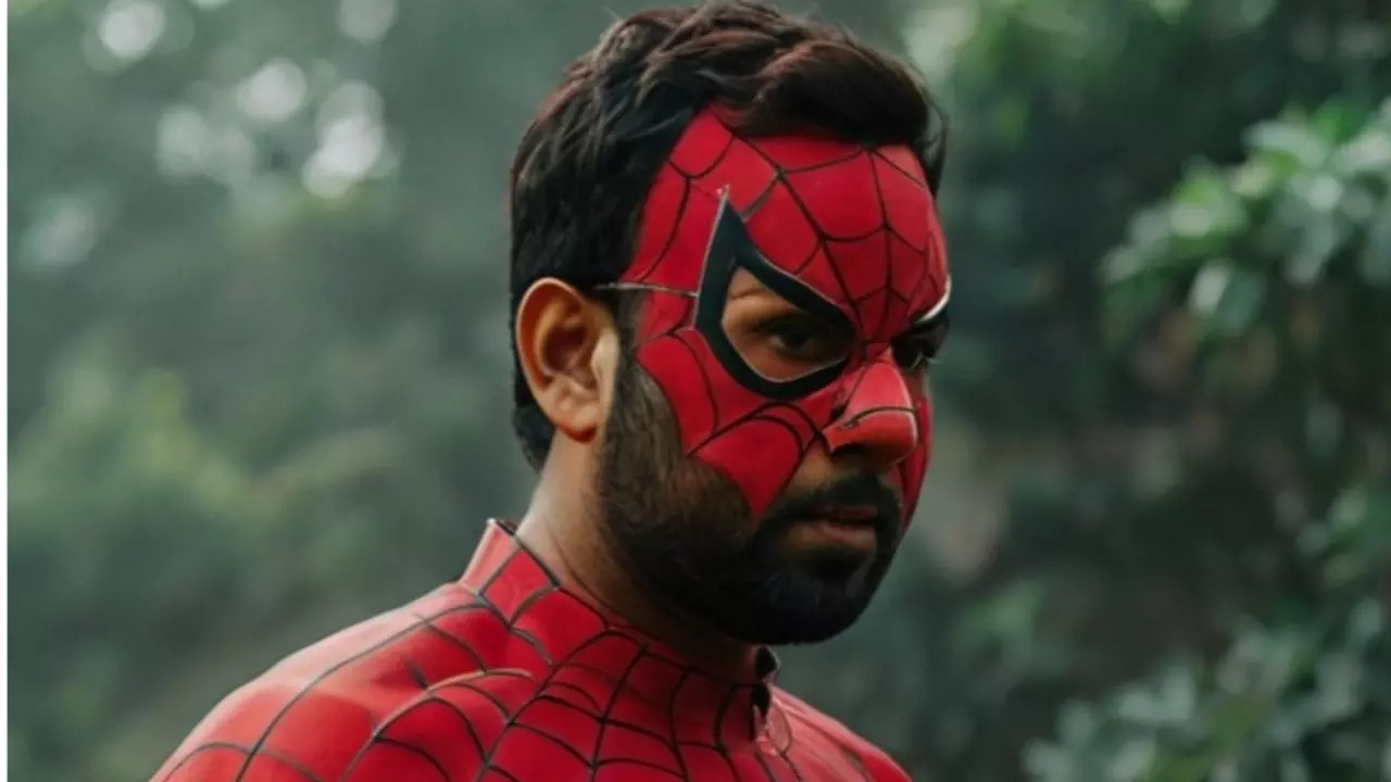 Rohit Sharma As Spider-Man