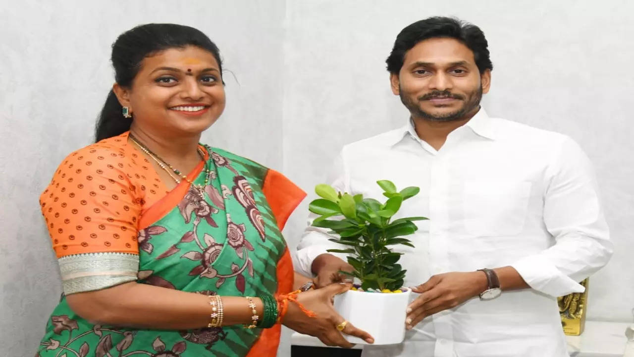 YS Jagan - Roja