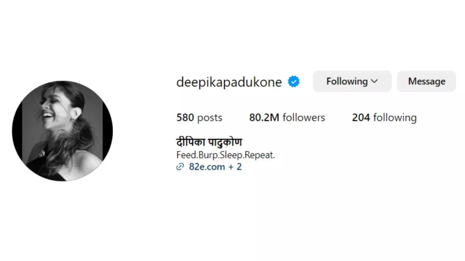 Deepika Padukone39s bio update